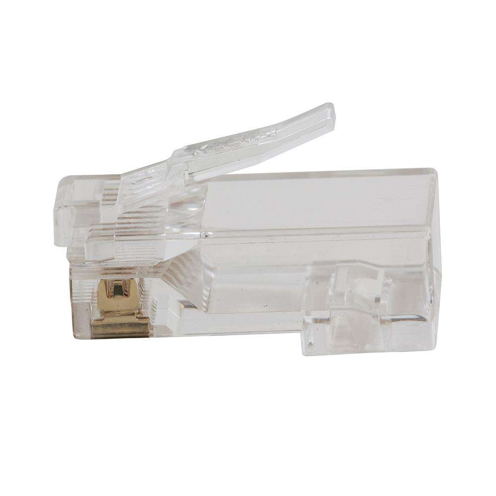 Klein Tools VDV826-702 Pass-Thru™ Modular Data Plug, CAT5E, 50-Pack - Edmondson Supply