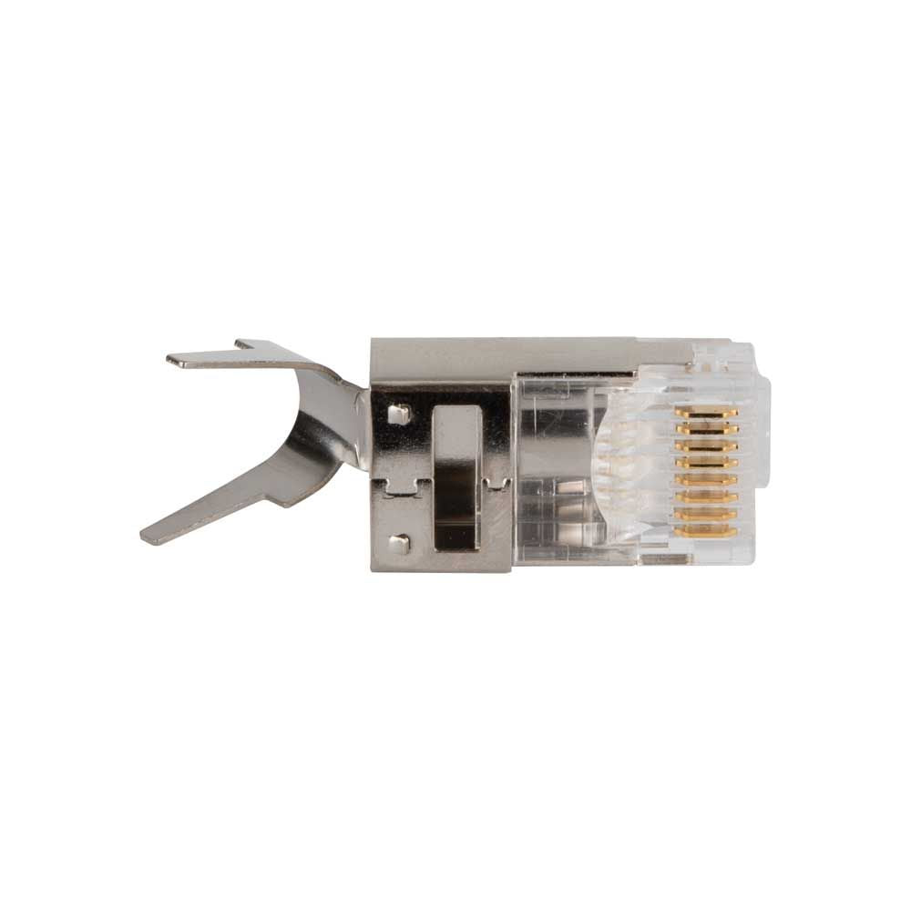 Klein Tools VDV826-705 Pass-Thru™ Modular Data Plugs, RJ45-CAT6A, Shielded (STP), 50-Pack - Edmondson Supply