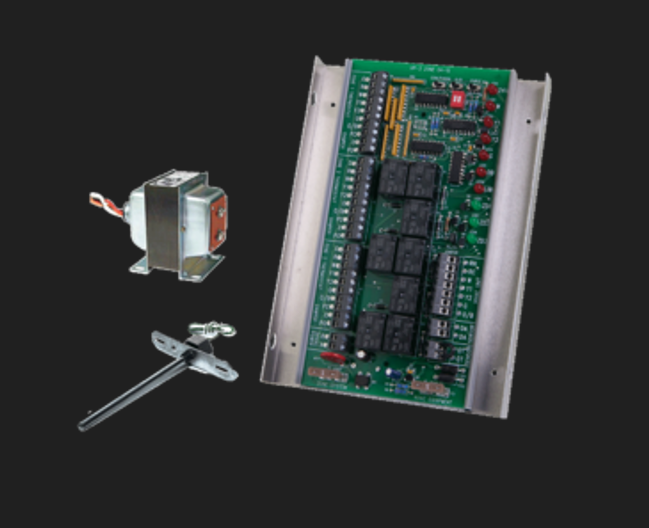 iO HVAC Controls ZP3-HPS-KIT 3-Zone Heat Pump Zone Control Panel Kit - Edmondson Supply