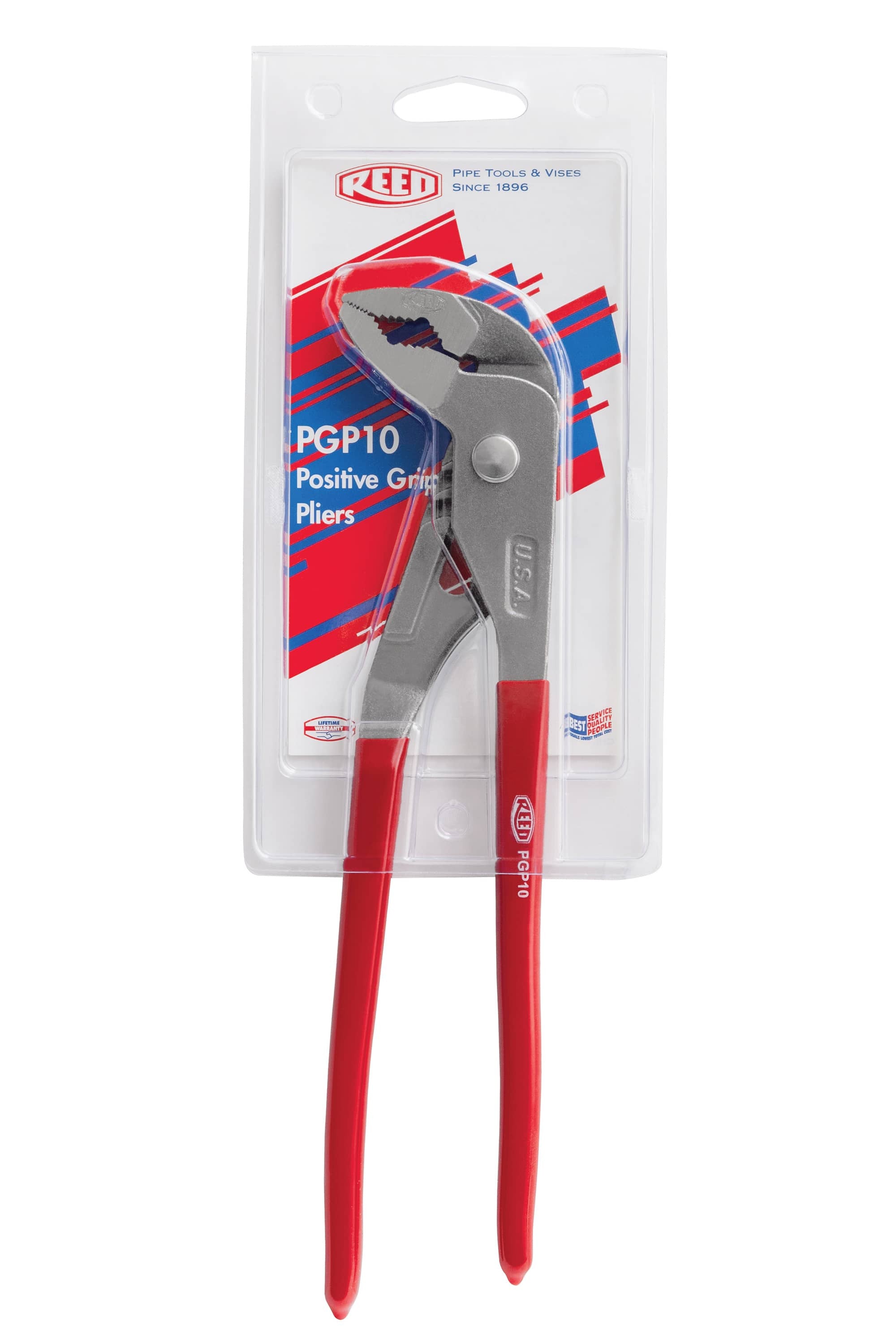 Reed Mfg PGP10 10” Positive Grip Pliers - Edmondson Supply