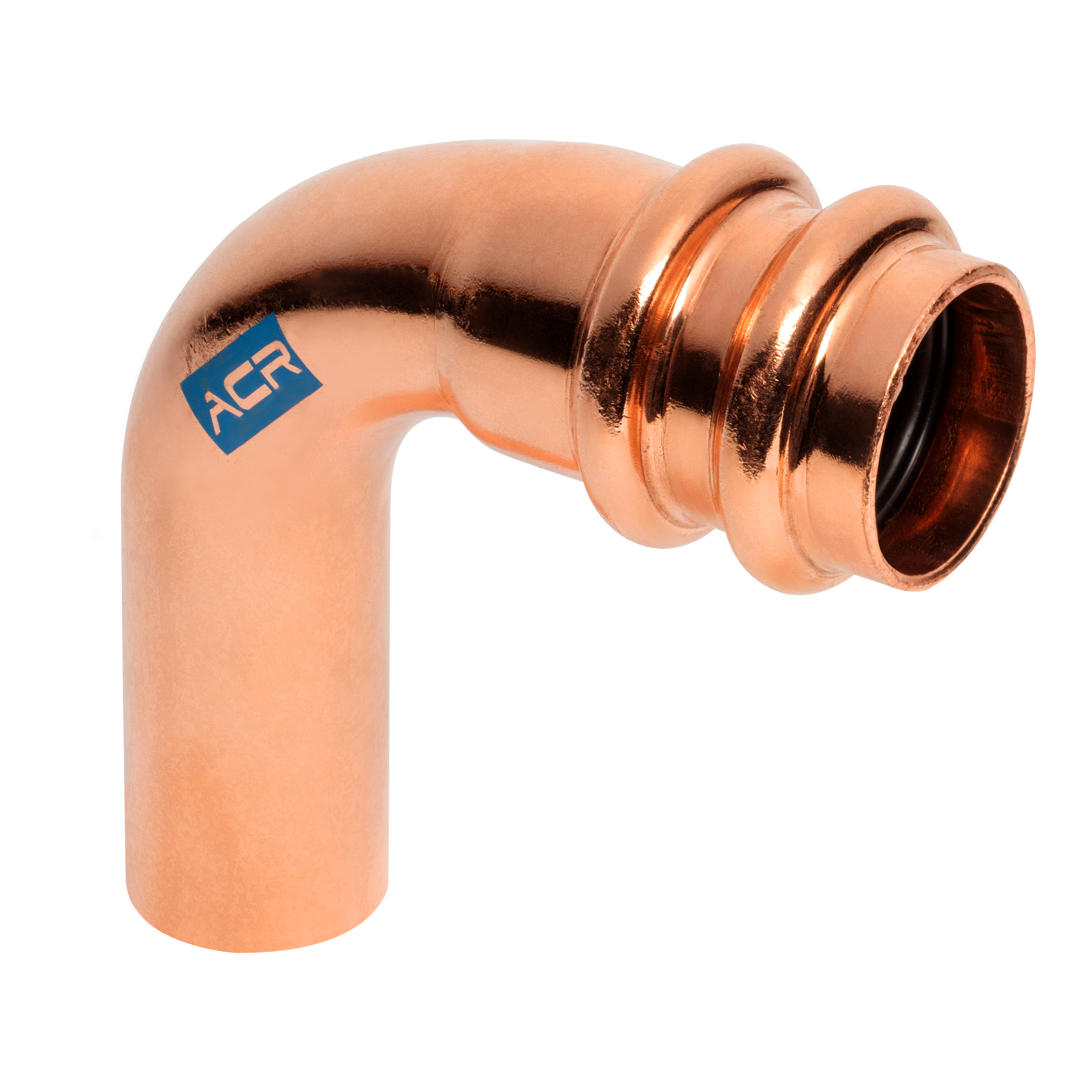 Mueller Streamline® RP02834 7/8" ACR Copper Press 90° Street Elbow - Edmondson Supply