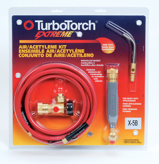 TurboTorch® EXTREME® Standard Torch Kits, X-5B Kit, Air Acetylene - Edmondson Supply