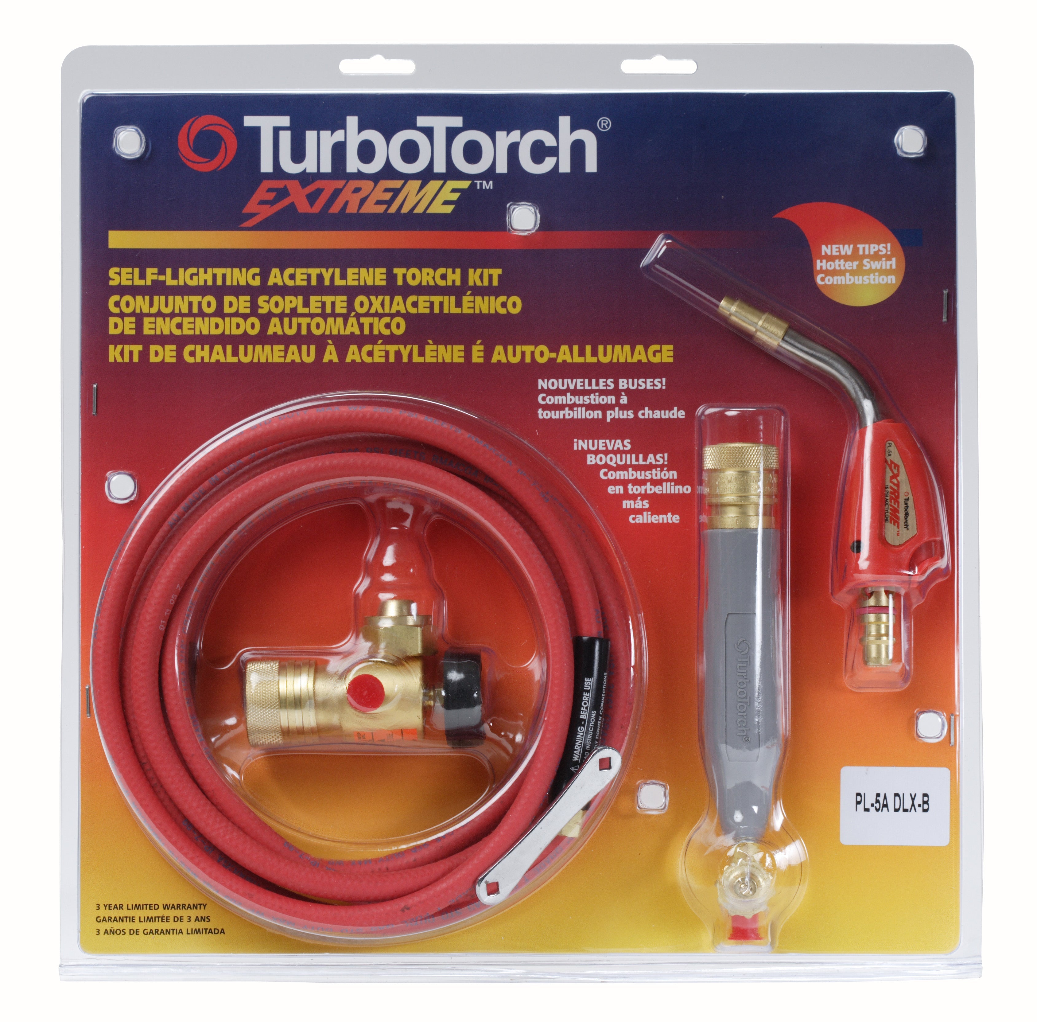 TurboTorch® EXTREME® Self Lighting Torch Kit, PL-5ADLX-B Torch Kit , Air Acetylene - Edmondson Supply