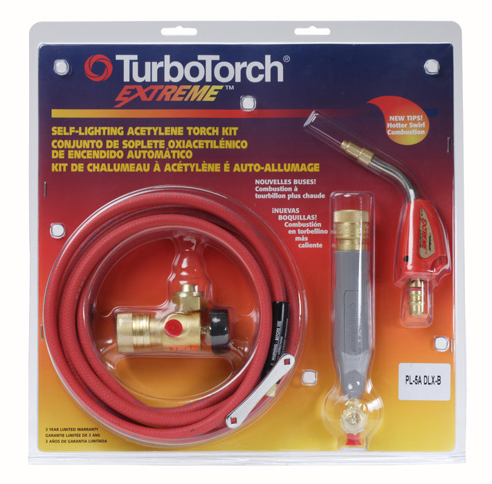 TurboTorch® EXTREME® Self Lighting Torch Kit, PL-5ADLX-B Torch Kit , Air Acetylene