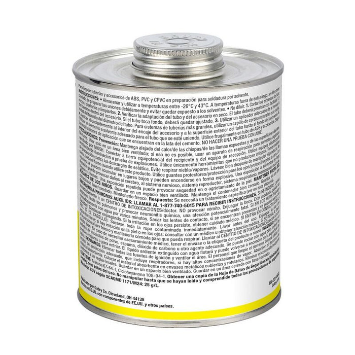 Oatey® 30805 Clear Cleaner, 32 oz. Pipe Cleaner - Edmondson Supply