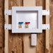 Oatey® 38532 Quadtro® 1/4-Turn, F1807 PEX Washing Machine Outlet Box - Edmondson Supply