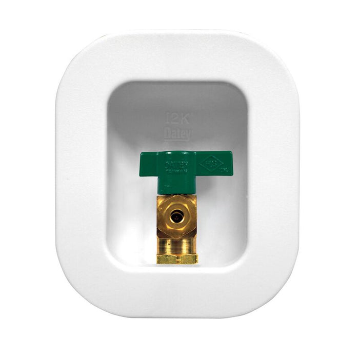 Oatey® 39132 12K, 1/4 Turn, F1960, Low Lead, Ice Maker Outlet Box - Edmondson Supply