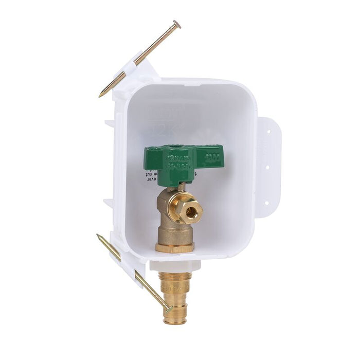 Oatey® 39132 12K, 1/4 Turn, F1960, Low Lead, Ice Maker Outlet Box - Edmondson Supply