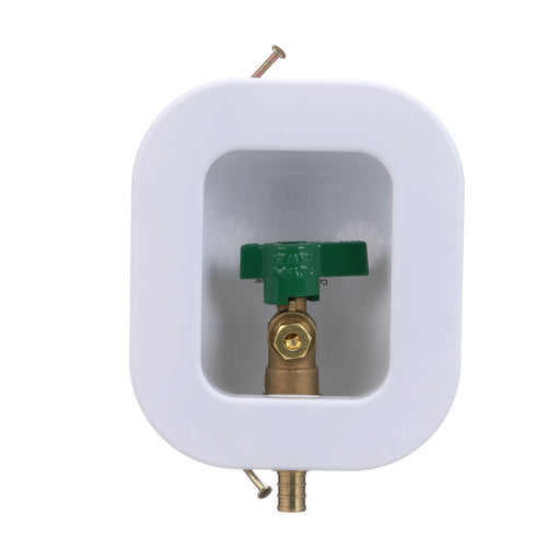 Oatey® 39136 12K, 1/4 Turn, F1807, Low Lead, Icemaker Outlet Box - Edmondson Supply