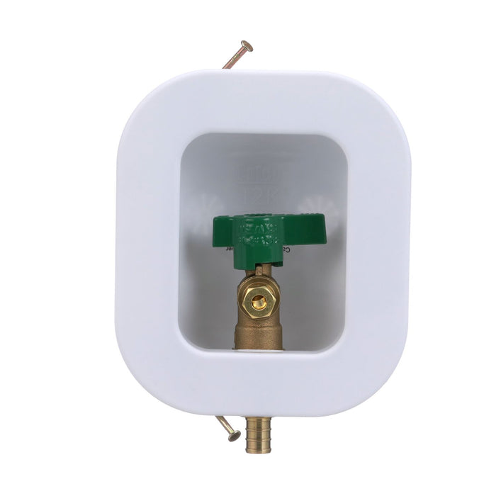 Oatey® 39136 12K, 1/4 Turn, F1807, Low Lead, Icemaker Outlet Box - Edmondson Supply