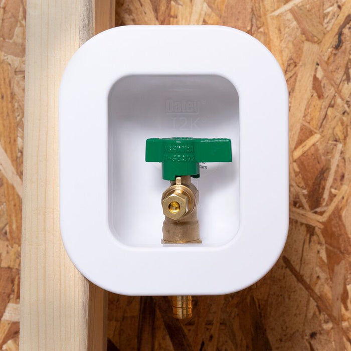 Oatey® 39136 12K, 1/4 Turn, F1807, Low Lead, Icemaker Outlet Box - Edmondson Supply