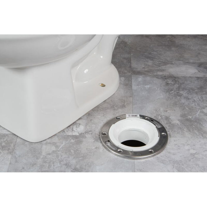 Oatey® 42778 Level Fit™ Closet Flange With Stainless Steel Replacement Ring - Edmondson Supply