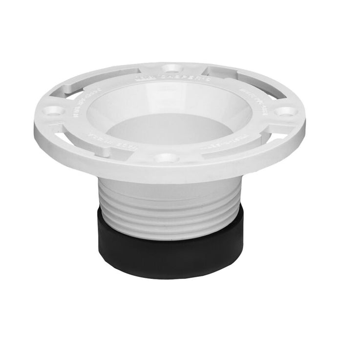 Oatey® 43654 Twist-N-Set PVC Flange - 3 in. - Edmondson Supply