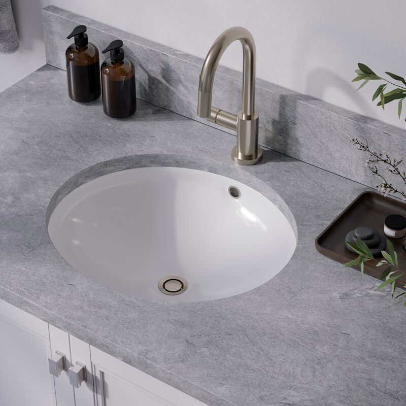 Dearborn 1000000451 Universal Pop Down® Sink Drain - Brushed Nickel - Edmondson Supply