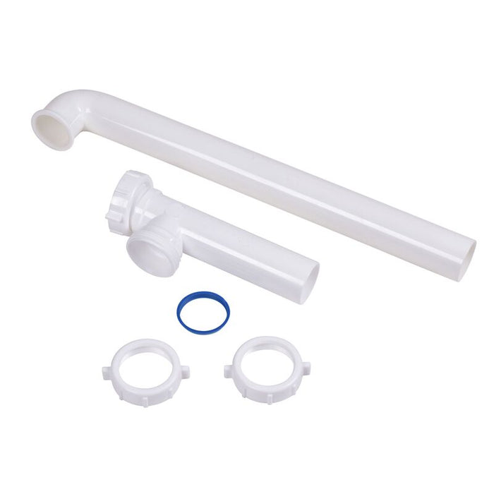 Dearborn P9121 Waste End Outlet Hi-Line w/Baffle Tee, 1-1/2" x 16" - Edmondson Supply