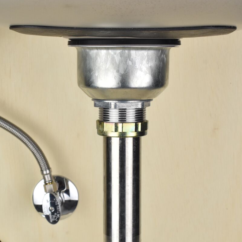 Dearborn 18 Deep Locking Cup Sink Basket Strainer - Edmondson Supply