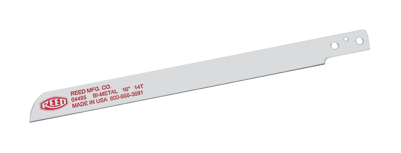 Reed Mfg Z1614 Power Hack Saw Blade for Saw It®, 16" x 14 TPI - Edmondson Supply