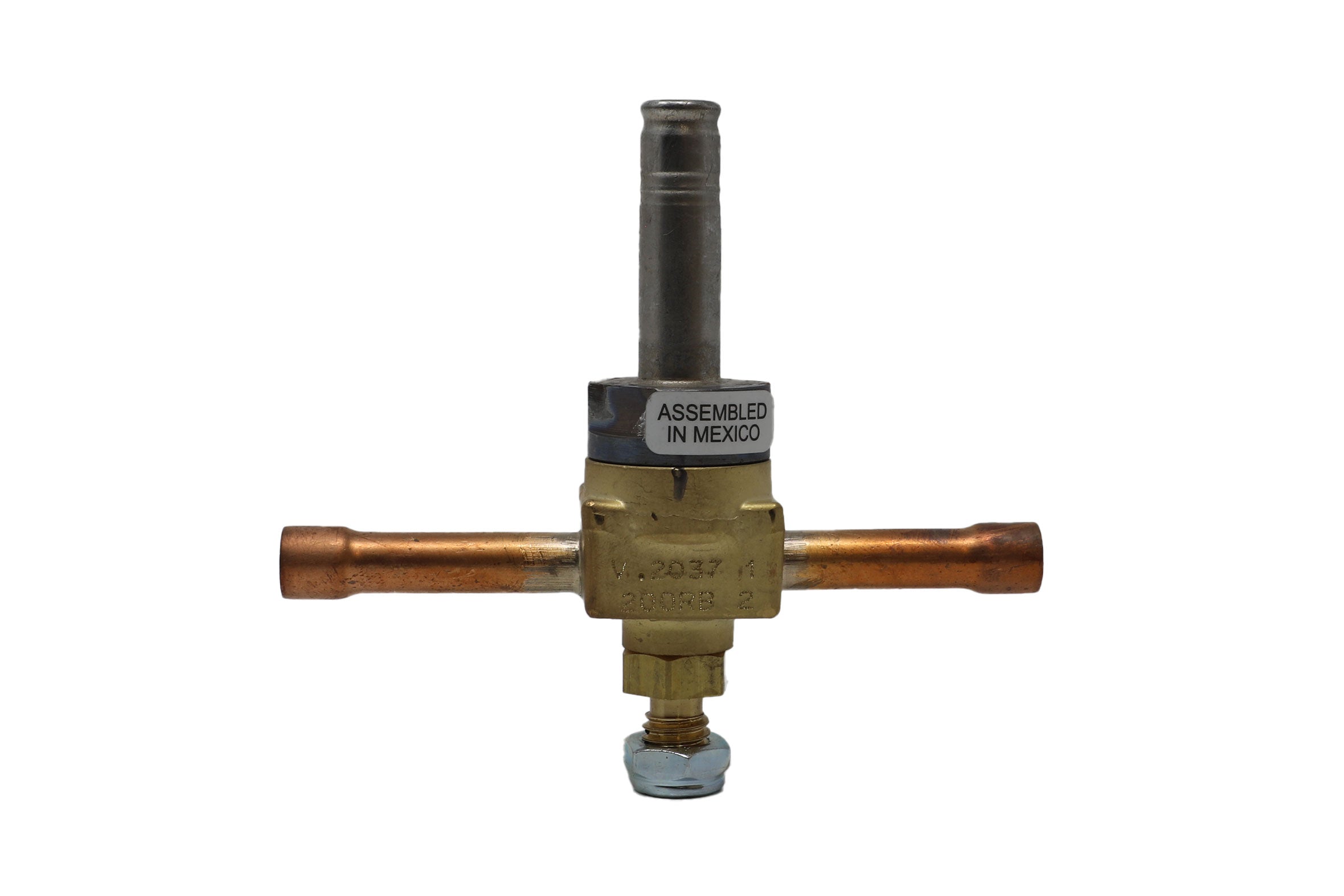 Copeland White-Rodgers 200RB 2T3VLC, Pilot-Operated Refrigerant Solenoid Valve, 3/8” ODF - Edmondson Supply