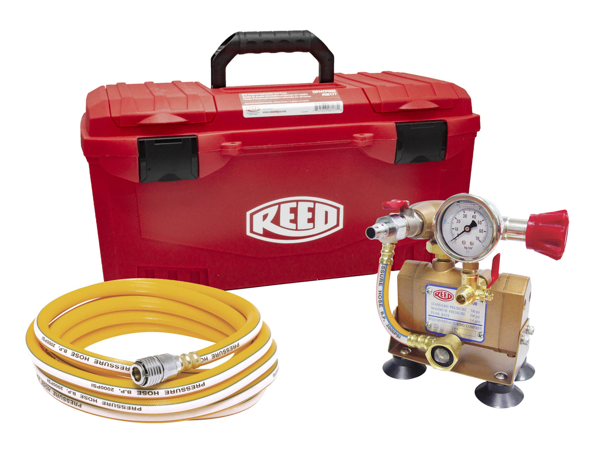 Reed Mfg DPHTP500 Drill Powered Hydrostatic Test Pump - Edmondson Supply