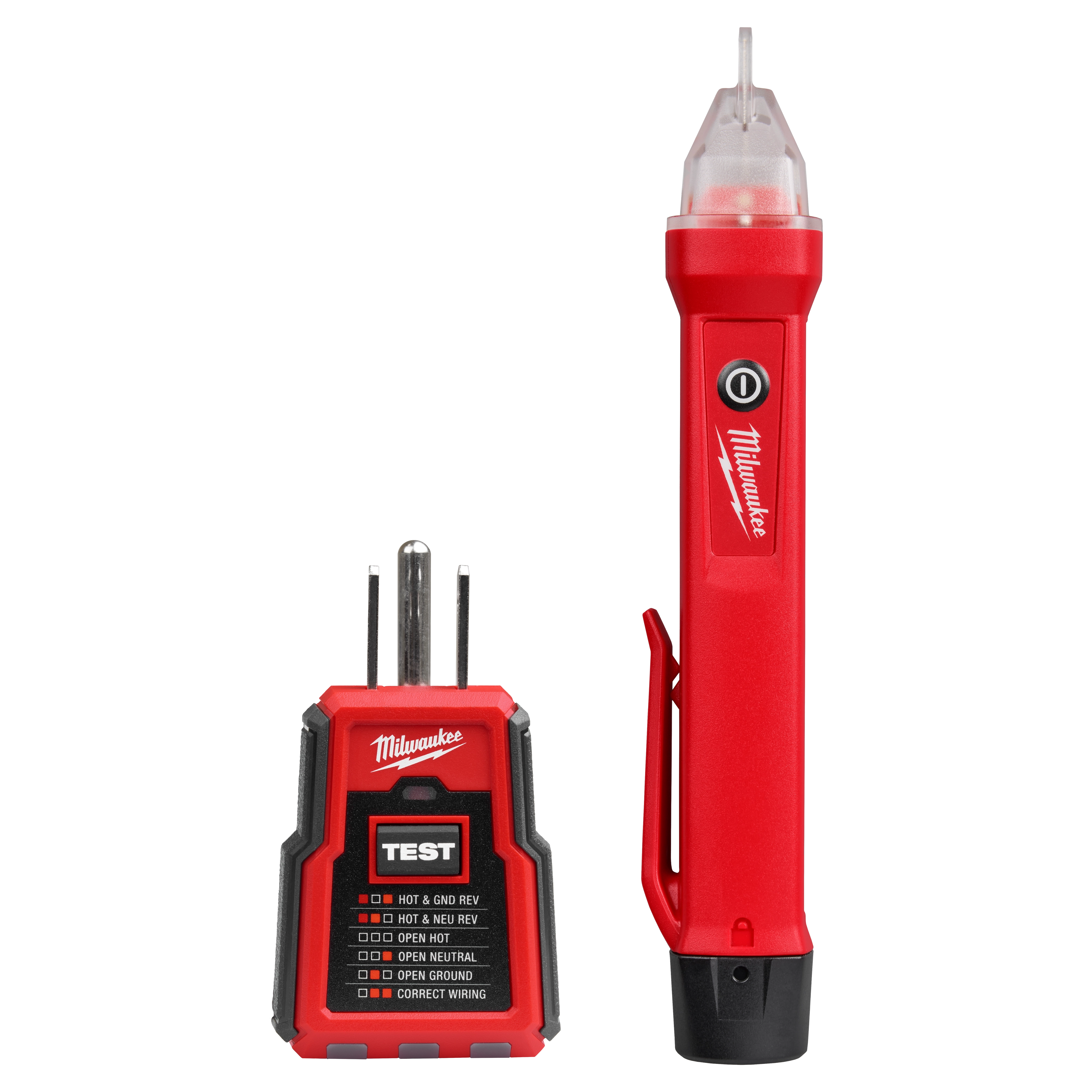 Milwaukee 3210-20 GFCI Receptacle Tester and Voltage Detector - Edmondson Supply