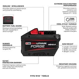 M18™ REDLITHIUM™ FORGE™ HD12.0 Battery Pack - Edmondson Supply