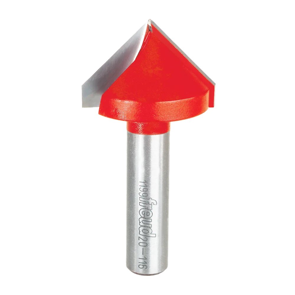 Freud 20-116 1-1/2" 90° V Grooving Bit - Edmondson Supply