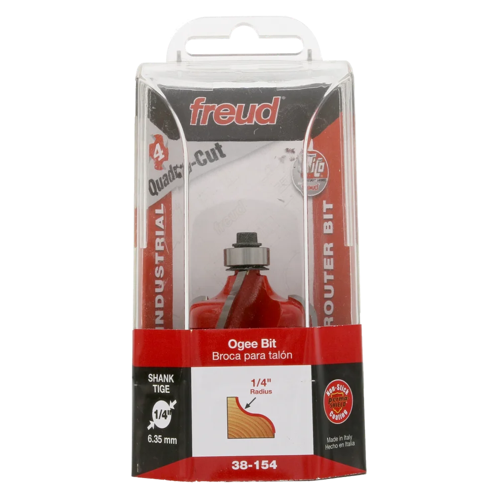 Freud 38-154 1-1/2" Ogee Bit (Shank Dia. 1/4") - Edmondson Supply