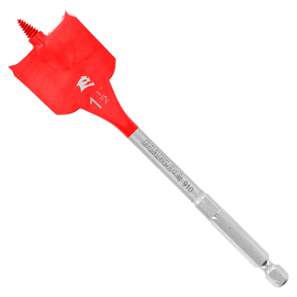 Diablo Tools DSP2170 1-1/2 in. x 6 in. Spade Bit - Edmondson Supply