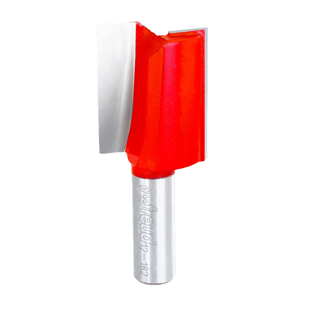 Freud 12-182 1-1/4" Double Flute Straight Bit (Carbide Height 1-1/2") - Edmondson Supply