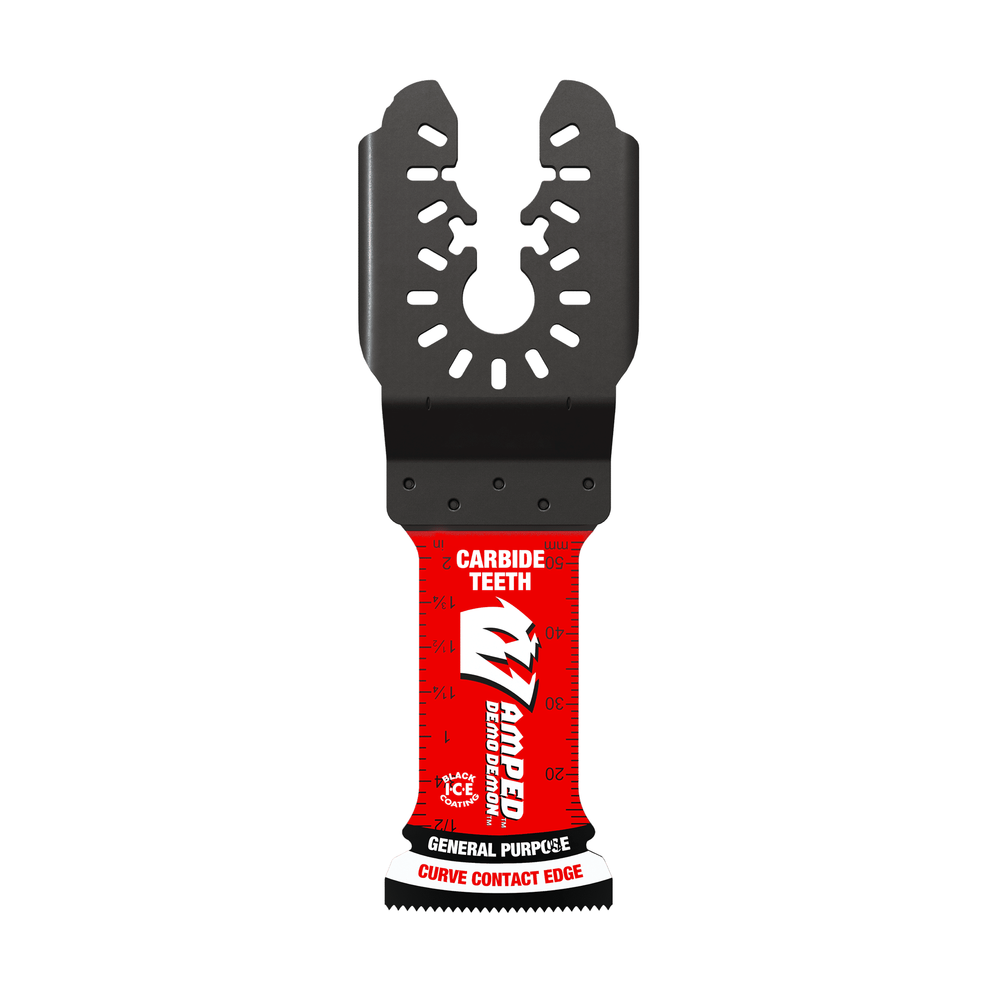 Diablo Tools DOU125LCGP 1-1/4"(w) x 2-1/8"(d) AMPED™ Demo Demon™ Universal Fit Carbide Teeth Oscillating Blade for General Purpose Cuts - Edmondson Supply