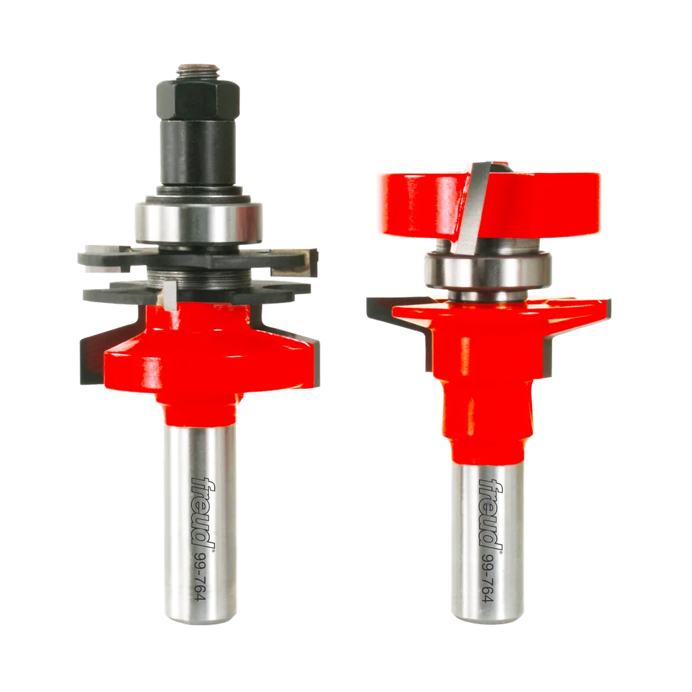 Freud 99-764 1-11/16" Premier Adjustable Rail & Stile Bit - Bevel - Edmondson Supply