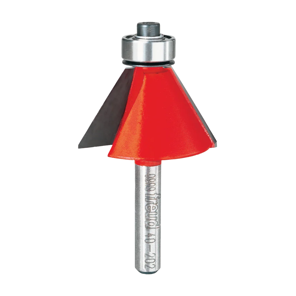 Freud 40-202 1‑11/32" Chamfer Bit (Overall Length: 2-1/4") - Edmondson Supply