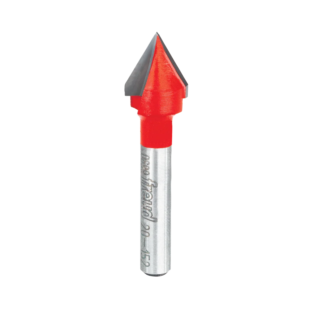 Freud 20-152 1/2" 60° V Grooving Bit - Edmondson Supply
