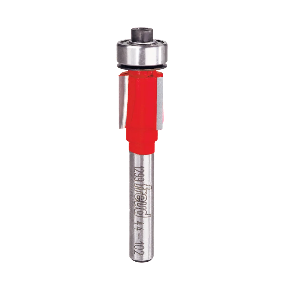 Freud 44-102 1/2" Bearing Flush Trim Bit (Carbide Height: 1/2", 3 Cutters) - Edmondson Supply