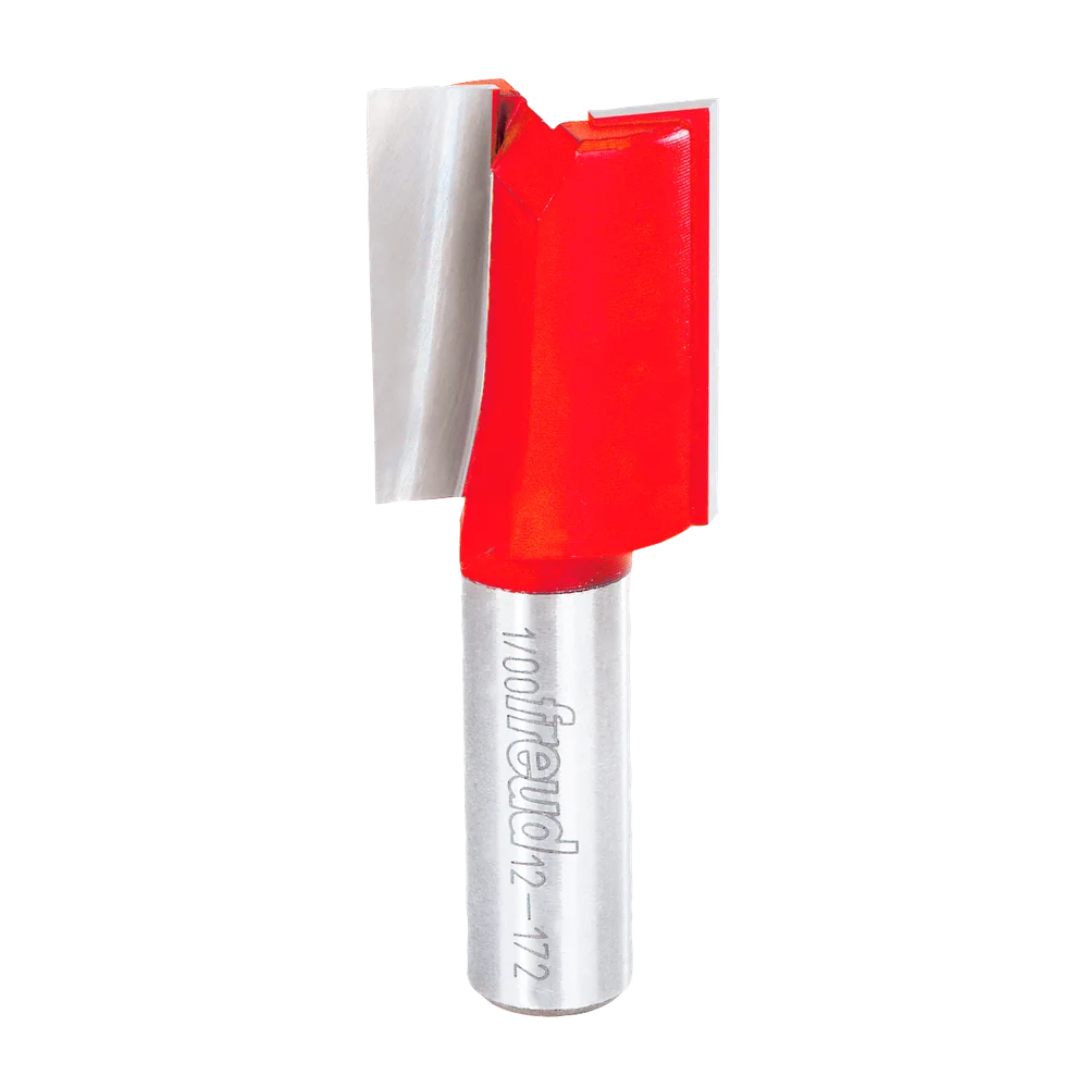 Freud 12-172 1" Double Flute Straight Bit (Carbide Height 1-1/4") - Edmondson Supply