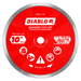 Diablo Tools DMADC1000 10" Diamond Continuous Rim Masonry Cut-Off Disc - Edmondson Supply