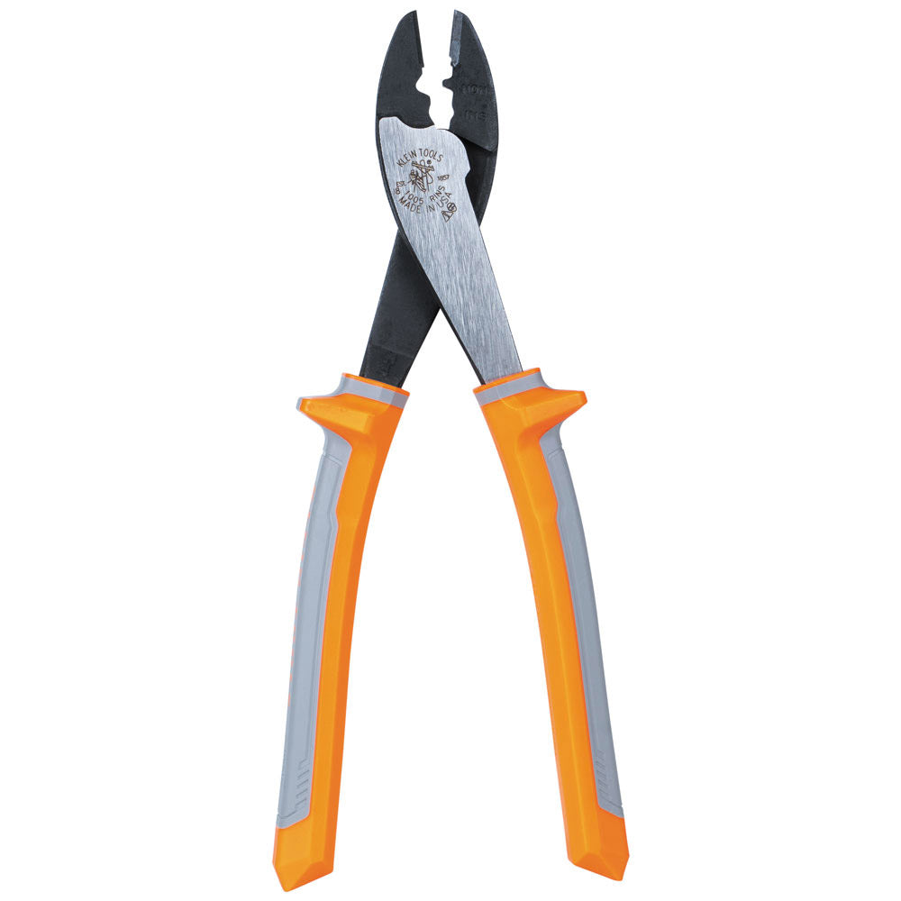 Klein Tools 1005RINS Crimping and Cutting Tool for Connectors, Insulated - Edmondson Supply