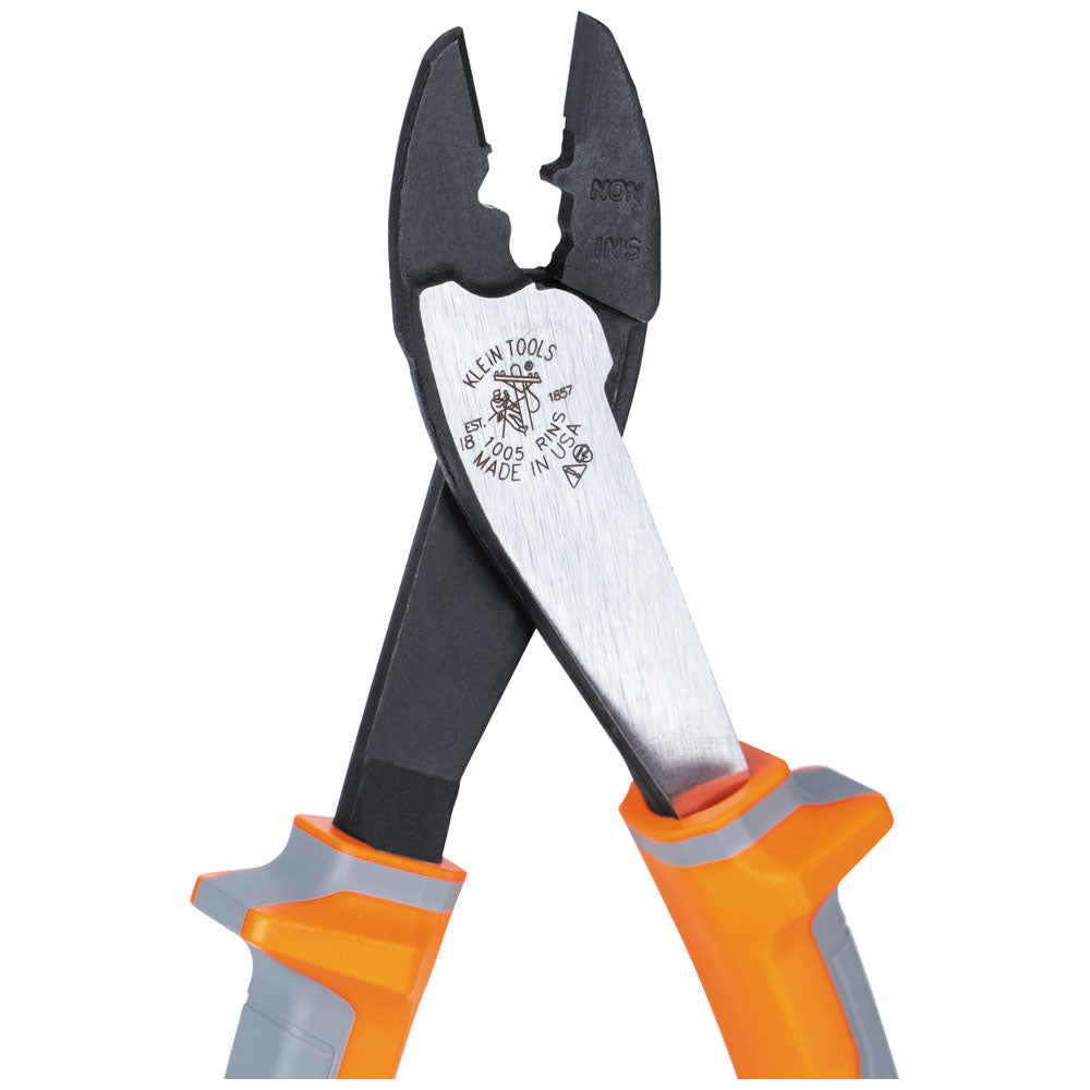 Klein Tools 1005RINS Crimping and Cutting Tool for Connectors, Insulated - Edmondson Supply