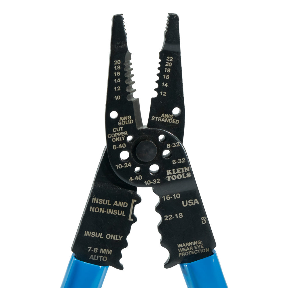 Klein Tools 1010 Long Nose Multi Tool Wire Stripper, Wire Cutters, Crimping Tool - Edmondson Supply