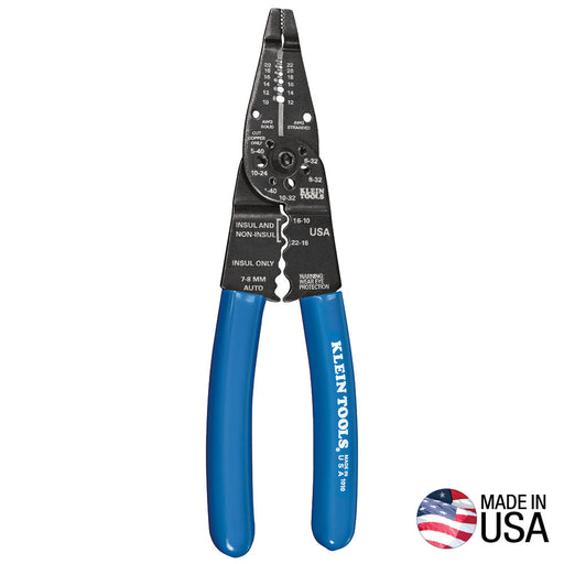 Klein Tools 1010 Long Nose Multi Tool Wire Stripper, Wire Cutters, Crimping Tool - Edmondson Supply