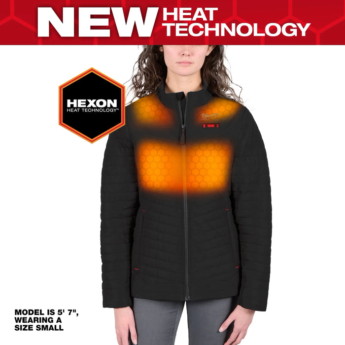 Milwaukee F102B M12™ Women's Heated AXIS™ Jacket Kit (Black) - Edmondson Supply