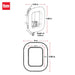 Oatey® 39136 12K, 1/4 Turn, F1807, Low Lead, Icemaker Outlet Box - Edmondson Supply