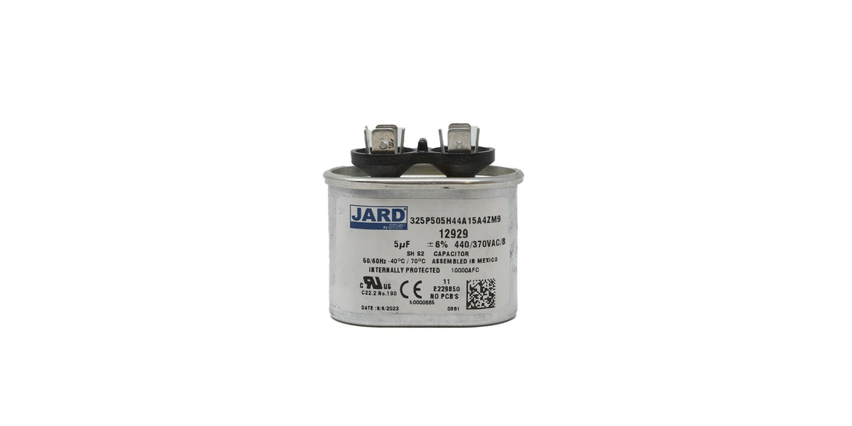 Edmondson Supply | Jard 12929 5 MFD 440V Motor Run Capacitor, Oval
