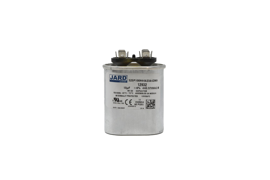 Edmondson Supply | Jard 12932 10 MFD 440V Motor Run Capacitor, Oval