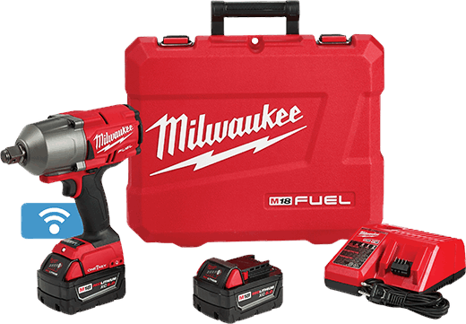 Milwaukee 2864-22 M18 FUEL™ w/ ONE-KEY™ High Torque Impact Wrench 3/4" Friction Ring Kit - Edmondson Supply