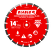 Diablo Tools DMADA1400 14" Diamond Segmented Blade for Asphalt - Edmondson Supply