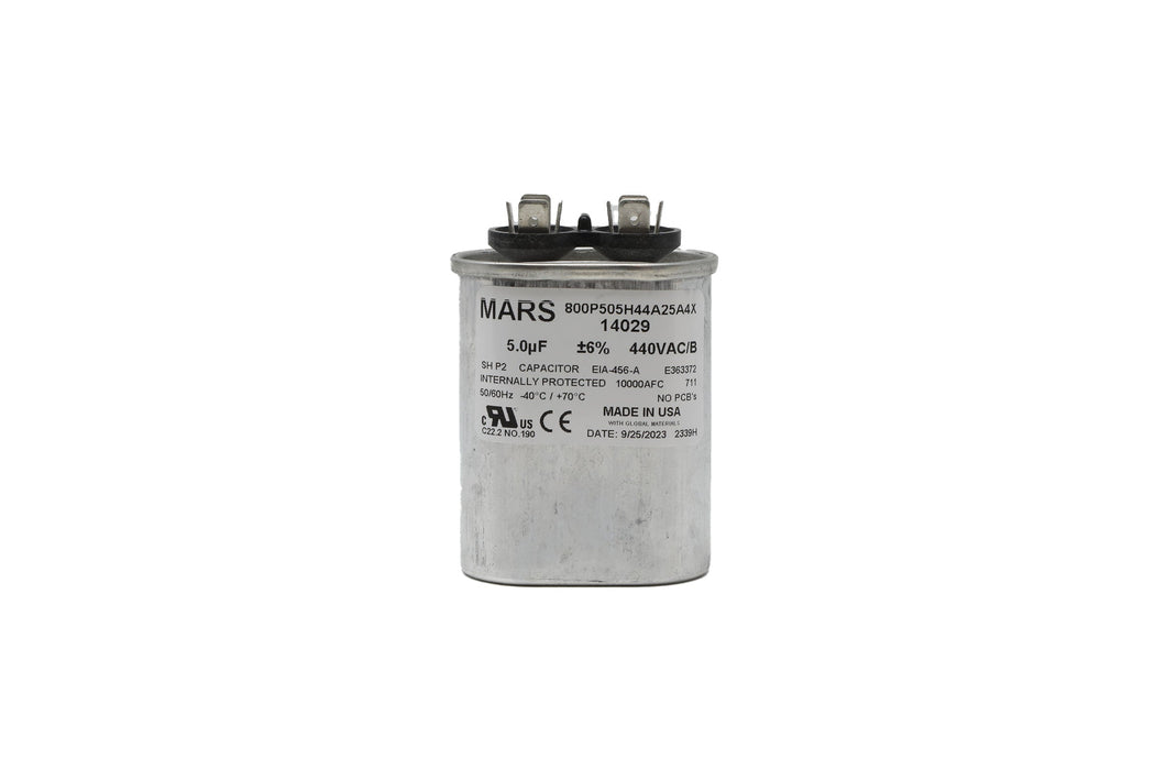 14029 Edmondson Supply | MARS USA 14029 5 MFD 440/370V Motor Run Capacitor, Oval