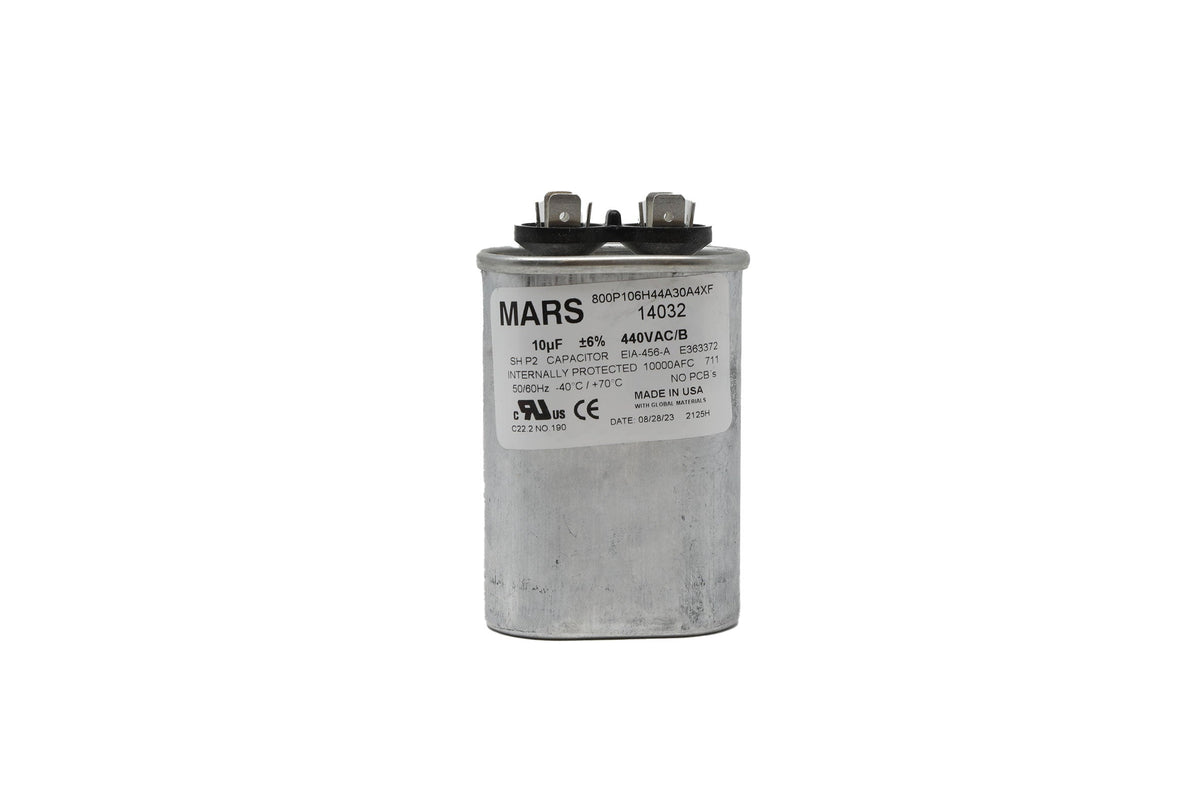 Edmondson Supply | MARS USA 14032 10 MFD 440/370V Motor Run Capacitor, Oval