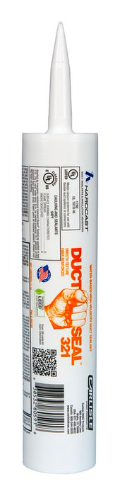 Carlisle Hardcast 304159 Duct Seal 321, 11 oz. Cartridge, Gray - Edmondson Supply