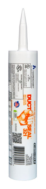 Carlisle Hardcast 304159 Duct Seal 321, 11 oz. Cartridge, Gray - Edmondson Supply